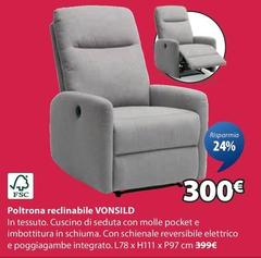 Poltrona Reclinabile