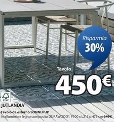 Jutlandia - Tavolo Da Esterno