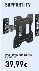 Ioplee - 14-42 1 Snodo Vesa 200 30kg WTCSINGLE200