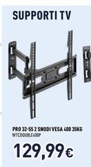 Ioplee - Pro 32-55 2 Snodi Vesa 400 35kg WTCDOUBLE400P
