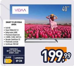 Ioplee - Smart Tv Led VIidaa 40VDA