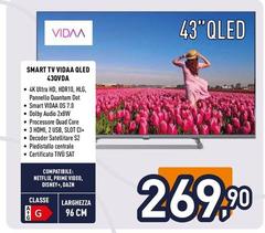 Ioplee - Smart Tv Vidaa Qled 43QVDA