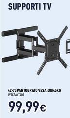 Ioplee - 42-75 Pantografo Vesa 400 45kg WTCPANT400