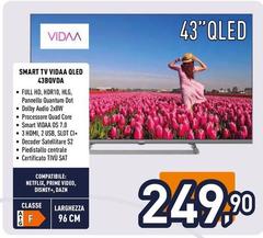 Ioplee - Smart Tv Vidaa Qled 43BQVDA