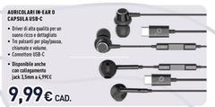 Ioplee - Auricolari In-Ear O Capsula Usb-C