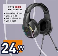 Ioplee - Cuffia Gaming Game Ultra RGB