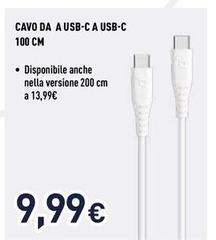 Ioplee - Cavo Da A Usb-C A Usb-C 100 Cm