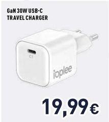 Ioplee - GaN 30w Usb-C Travel Charger