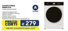 Daya - Lavatrice DAYA MAGIC 8A