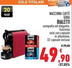 Bialetti - Macchina Caffè Gioia