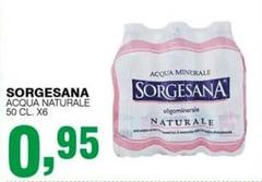 Sorgesana - Acqua Naturale
