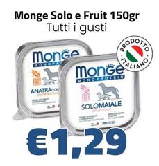 Monge - Solo E Fruit