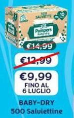 Pampers - Baby-Dry 500 Salviettine