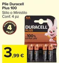 Duracell - Pile Plus 100