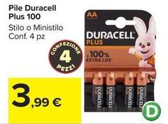 Duracell - Pile Plus 100
