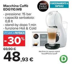 De Longhi - Macchina Caffè EDG110.WB