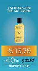 Angstrom - Latte Solare Spf 50+