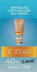 La Roche-posay - Anthelios Latte Solare