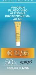 Caudalie - Vinosun Fluido Viso Altissima Protezione 50+