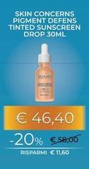 Miamo - Skin Concerns Pigment Defens Tinted Sunscreen