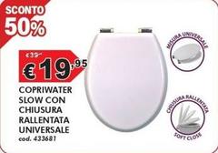 Copriwater Slow Con Chiusura Rallentata Universale