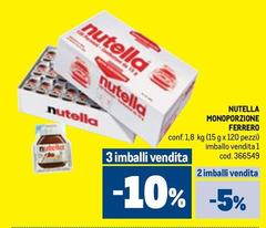 Ferrero - Nutella Monoporzione