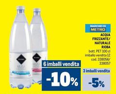 Acqua Frizzante/Naturale
