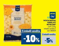 Metro chef - Patatas Bravas Surgelate