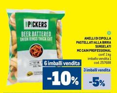 Mc cain - Anelli Di Cipolla Pastellati Alla Birra Surgelati Professional