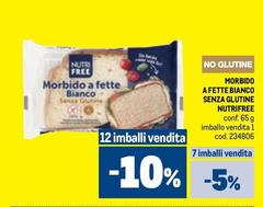 Nutri free - Morbido A Fette Bianco Senza Glutine