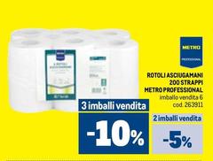 Rotolini Asciugamani 200 Strappi