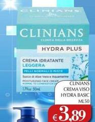 Clinians - Crema Viso Hydra Basic