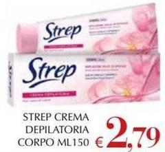 Strep - Crema Depilatoria Corpo