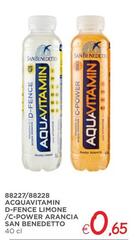 San Benedetto - Acquavitamin D-fence Limone /c-power Arancia