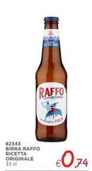 Raffo - Birra Ricetta Originale