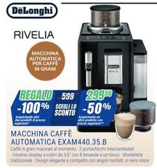 De Longhi - Rivelia EXAM440.35.B Macchina Da Caffè Automatica Black
