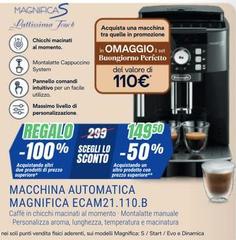 De Longhi - Macchina Automatica Magnifica ECAM21.110.B