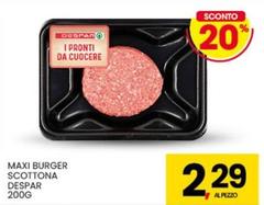 Maxi -  Burger Scottona