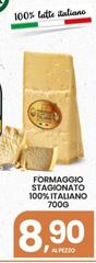 Formaggio Stagionato 100% Italiano