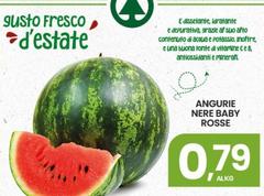 Angurie Nere Baby Rosse