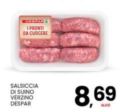Despar - Salsiccia Di Suino Verzino
