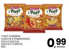 Plasmon - I Paff Carota E Pomodoro/ Ceci E Zucca/ Zucca E Carota