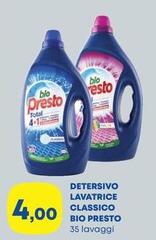 Bio Presto - Detersivo Lavatrice Classico