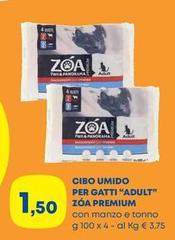 Zoa - Cibo Umido Per Gatti Adult  Premium