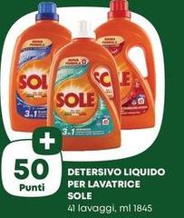 Sole - Detersivo Liquido Per Lavatrice