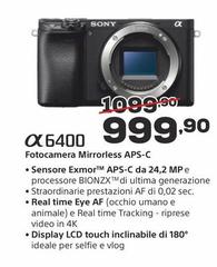 Sony - Fotocamera Mirrorless Aps-c
