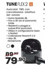Jbl - Auricolarini Tws Con Cancellazione Adattiva Del Rumore