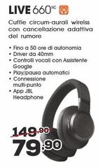 Google - Cuffie Circum-aurail Wireless Con Cancellazione Additiva Del Rumore