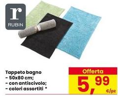 Rubino - Tappeto Bagno