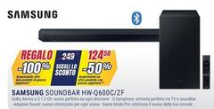 Samsung - Soundbar HW-Q600C/ZF Serie Q, 9 Speaker, Wireless Dolby Atmos, Audio A 3.1.2 Canali, Q-Simphony, Compatibile Con Alexa E Google Assistant, Black 2023
